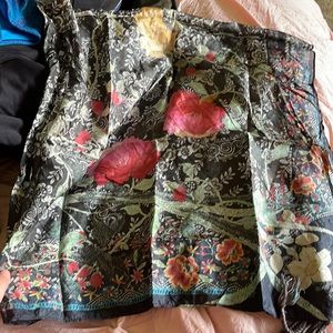 Johnny Was Silk Scarf